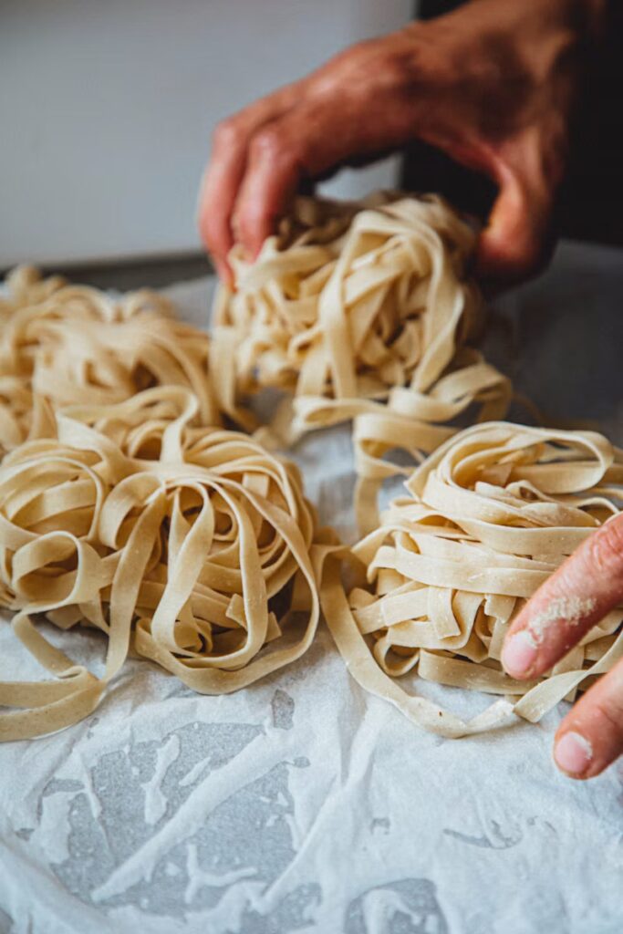 Nidos de pasta fresca